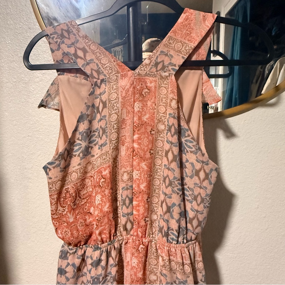 BCBGeneration Paisley Print Ruffle Dress – - Picture 8 of 8